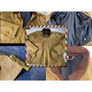 JB Hunt Blanket Lined Detroit Style Jacket Coat Mens 3XL 4XL Wool Workwear Chore